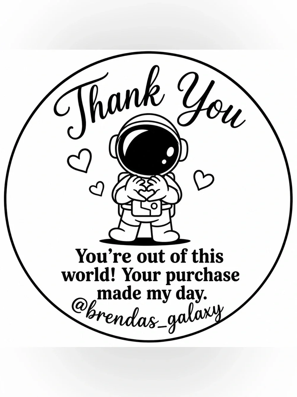 CUSTOM 2” Round Stickers, 50 of One Color BUY NOW